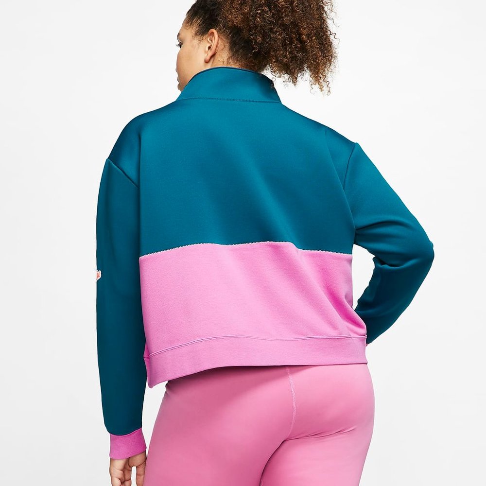 SOLD! Nike Pro NWT Plus Size Dri-Fit Fleece Jacket - Picture 3 of 12